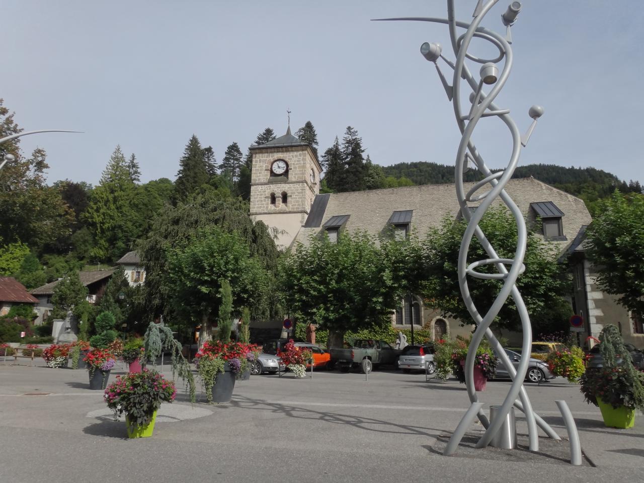 Centre du village de Samoëns