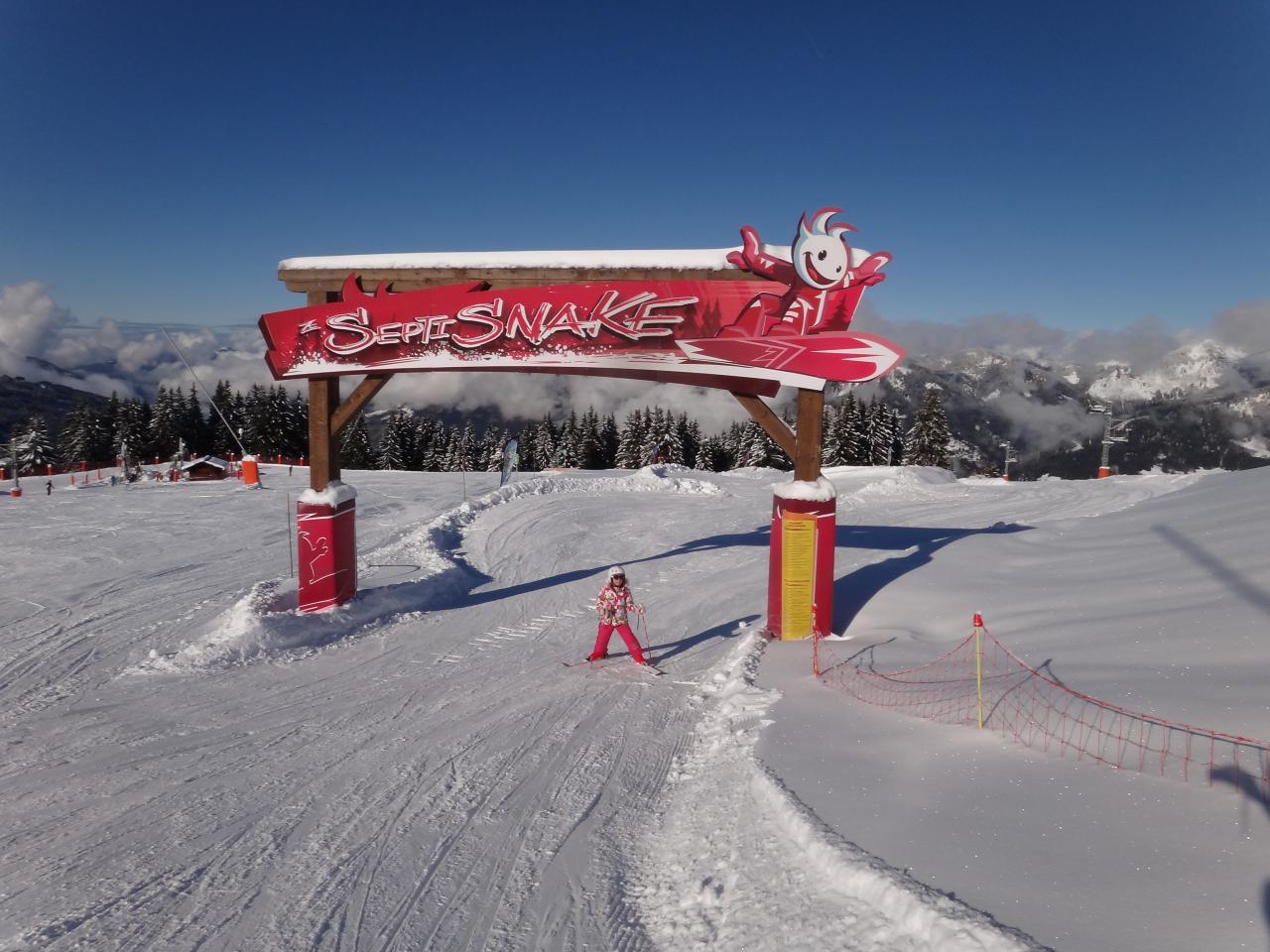 Nouvelle zone ludique sur les pistes de Samoëns