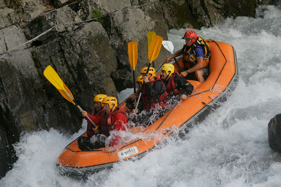 rafting